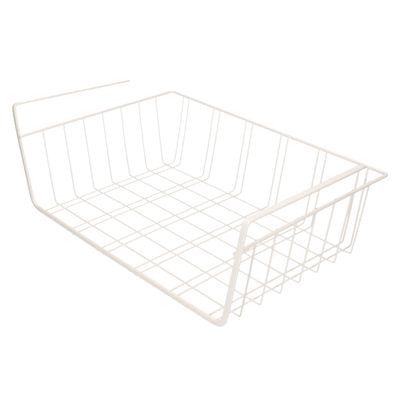 Opberg/opruim hangmandje/kastmandje - metaal - 40x27x14 cm