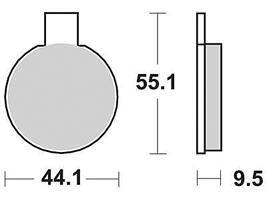 TRW remblokken "mcb 18