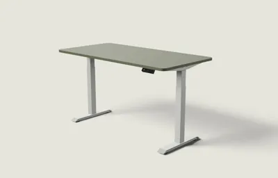 Desktronic HomeOne bureau Grijs / Olijfgroen / 160x80 cm