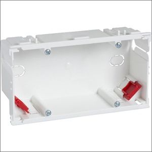 Schneider dubbele inbouwdoos voor kabelgoot 5586155