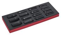 Bahco Foaminlay Fit&Go 1/3 met lange slagdoppen 1/2" - 15-delig - FF1E2213