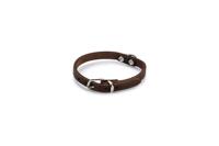 Beeztees Beeztees Halsband Hond Leer Bruin 23-28 cm x 10mm