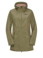 Jack wolfskin Dakar Parka Jas Dames Bay Leaf S