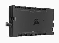 Corsair iCUE Commander Core XT snelheidsregelaar voor ventilator 6 kanalen Zwart - thumbnail
