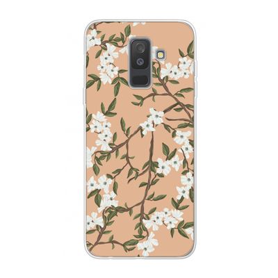 Blossoming spring: Samsung Galaxy A6 Plus (2018) Transparant Hoesje