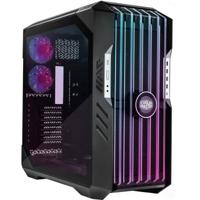 Cooler Master haf 700 evo big tower behuizing (grijs | 4x usb-a | 1x usb-c | rgb | tempered glass)