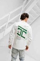 Jorcustom Assembly Longsleeve T-Shirt Heren Wit - Maat L - Kleur: Wit | Soccerfanshop