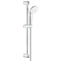 GROHE New Tempesta glijstangset met handdouche met 3 straalsoorten 9.5L/min. 60cm met doucheslang 175cm chroom/wit 27644001 - thumbnail