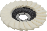 Wolfcraft lamellenschijf | met vilt | ø115 x 22mm | 1 stuk - 8424099