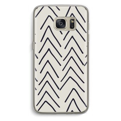 Marrakech Arrows: Samsung Galaxy S7 Transparant Hoesje