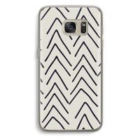 Marrakech Arrows: Samsung Galaxy S7 Transparant Hoesje