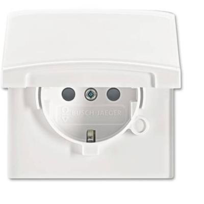 ABB 2CKA002064A0294 Apparaatinzetstuk IP44 Zuiver wit (RAL 9010), Wit