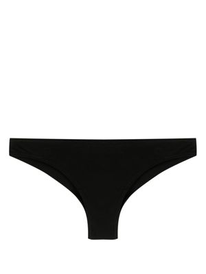 DSQUARED2 string en coton stratch à imprimé Icon - Noir DSQUARED2 string en coton stratch à imprimé Icon - Noir