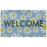 Siena HOME 147-1-441-641 Voetmat Cuneo cane Koko, welcome bloemen (l x b) 750 mm x 450 mm