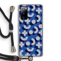 8-bit N°5: Samsung Galaxy S20 FE / S20 FE 5G Transparant Hoesje met koord