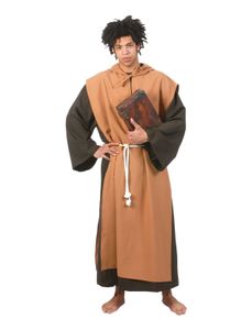 Middeleeuwse Monnik Kostuum Man