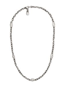 Gucci collier Interlocking G en argent sterling