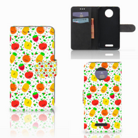 Motorola Moto C Plus Book Cover Fruits - thumbnail