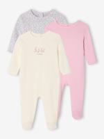 Set van 3 slaappakjes Basics paars, gestreept Set van 3 slaappakjes Basics paars, gestreept