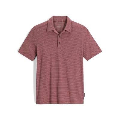 Royal Robbins Vacationer Polo Heren Wild Rhubarb Str XL