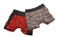 2-pack Apollo boys voetbal rood-104/116