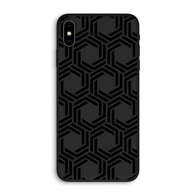 Geometrisch patroon: iPhone XS Max Biologisch afbreekbaar hoesje