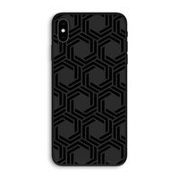 Geometrisch patroon: iPhone XS Max Biologisch afbreekbaar hoesje