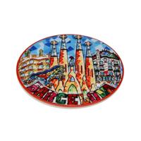 Placemat Versa Barcelona Kurk Keramisch 20 X 0,6 X 20 CM