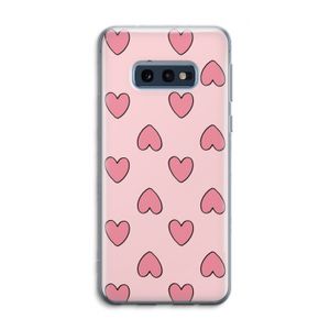 Ondersteboven verliefd: Samsung Galaxy S10e Transparant Hoesje