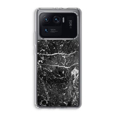 Zwart marmer: Xiaomi Mi 11 Ultra Transparant Hoesje