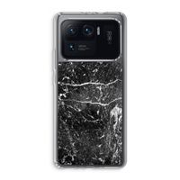 Zwart marmer: Xiaomi Mi 11 Ultra Transparant Hoesje
