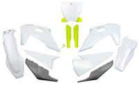 UFO PLAST Trim kit ufo husqvarna oem wt/ye/gr