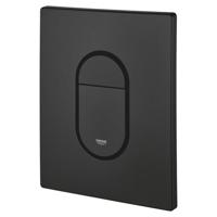 GROHE Arena Cosmopolitan Bedieningsplaat - 19.7x15.6cm - dualflush - phantom black 38844KF0