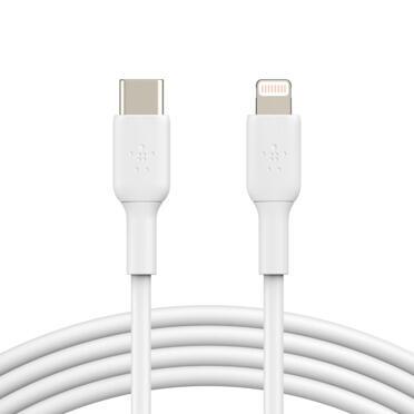 Belkin Lightning naar USB-C 1m wit