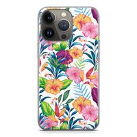 Tropisch 2: iPhone 13 Pro Transparant Hoesje