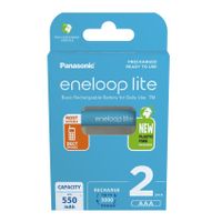 Panasonic Eneloop Lite 2x (AAA) 550mAh