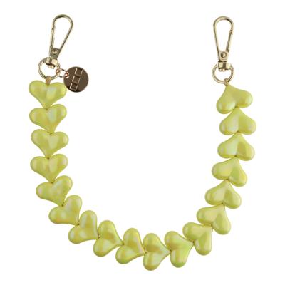 Telefoonkoord Heart - Geel - Goud