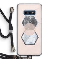 Creatieve toets: Samsung Galaxy S10e Transparant Hoesje met koord