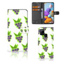 Samsung Galaxy A21s | Book Cover | Druiven