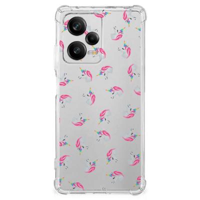 Doorzichtige Silicone Hoesje voor Xiaomi Redmi Note 12 Pro Plus Unicorns Doorzichtige Silicone Hoesje voor Xiaomi Redmi Note 12 Pro Plus Unicorns