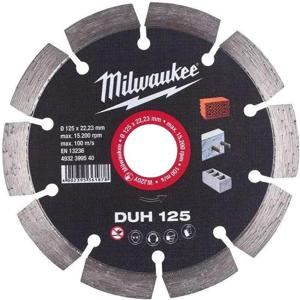 Milwaukee Diamantdoorslijpschijven DUH DUH 125 mm - 1 st - 4932399540