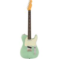 Fender American Professional II Telecaster RW Mystic Surf Green elektrische gitaar met koffer - thumbnail