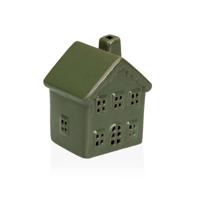 Decoratieve figuren Versa Groen Huis 5,8 X 8 X 6,7 CM Decoratieve figuren
