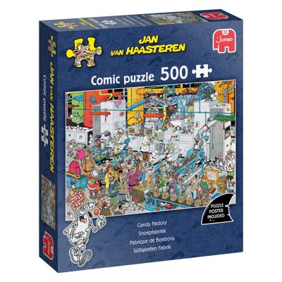 Jumbo Jan van Haasteren snoepfabriek 500 stukjes