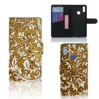 Wallet Case Huawei Y7 (2019) Barok Goud