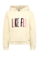 Like Flo Meisjes hoodie - Cream