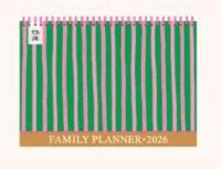 Pepa Lani Family Planner 2026 Coloured Zebra