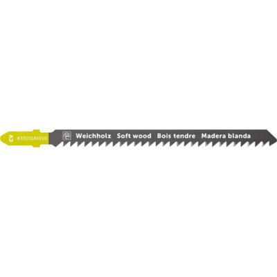 Fein 63503181010 Decoupeerzaagblad voor hout CV 90 T3 SW SC 5 stuk(s)