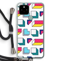 8-bit N°7: Pixel 5 Transparant Hoesje met koord