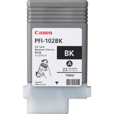 Canon Inktcartridge PFI-102 BK Origineel Zwart 0895 B 001